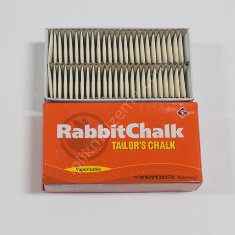 Çizgi Taşı Rabbit chalk Tavşan 50 adet