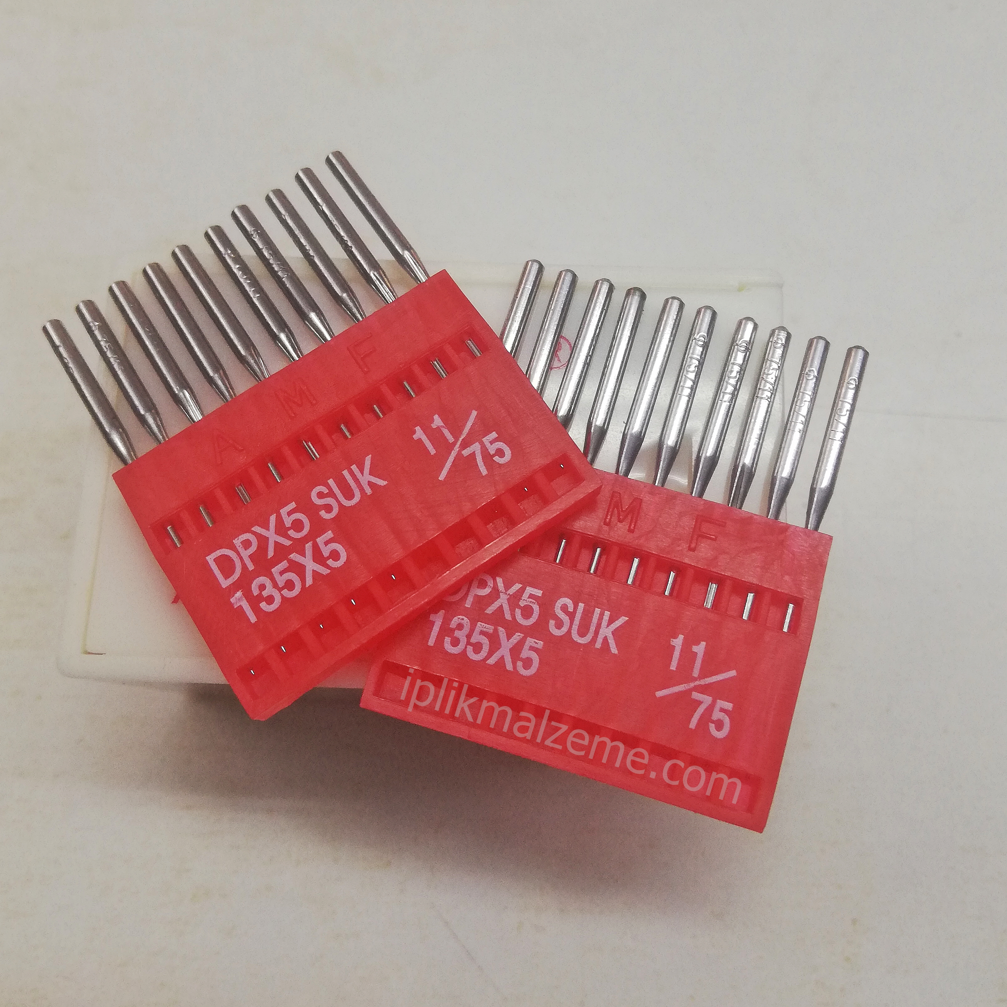 Düz Makina İğnesi (Kalın Dipli) DP x 5 - 1 paket = 10 adet