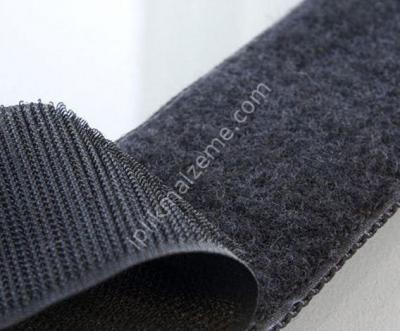 Cırt Bant 4 cm siyah / beyaz - 1 takım ters ve düz 25 mt