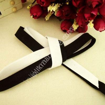 siyah örme lastik 2 cm - 2,5 cm - 3 cm - 3,5 cm - 4 cm - 5 cm 2,5 cm