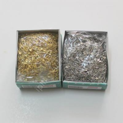 Çengelli İğne Gümüş/Sarı/Siyah 1 kutu