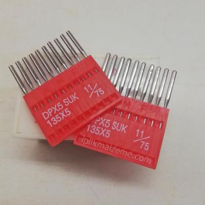 Düz Makina İğnesi (Kalın Dipli) DP x 5 - 1 paket = 10 adet