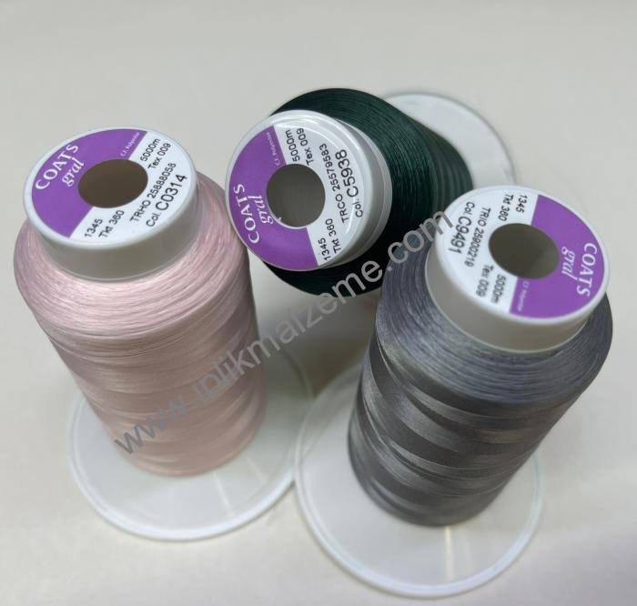 Coats Gral 360 No Baskı İpliği 5000 mt